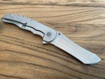 Grimsmo Norseman Stonewashed Starburst Folding Knife