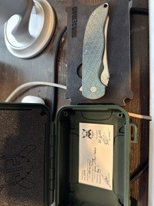Grimsmo Norseman Green Knife #7293