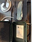 Grimsmo Norseman Green Knife #7293