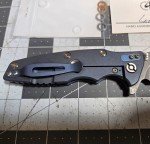 Hinderer Eklipse 3.5" Battle Blue Jade Knife