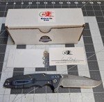 Hinderer Eklipse 3.5" Battle Blue Jade Knife