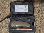 Grimsmo Norseman RWL-34 Bronze Gold Accents Knife