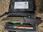 Grimsmo Norseman RWL-34 Bronze Gold Accents Knife