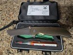 Grimsmo Norseman RWL-34 Bronze Gold Accents Knife