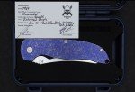 Norseman #7964: Smooth Anodized Blurple Knife