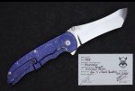 Norseman #7964: Smooth Anodized Blurple Knife