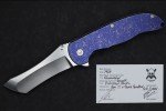 Norseman #7964: Smooth Anodized Blurple Knife