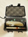 Grimsmo Norseman #4340 - Purple Gold Honeycomb Blade