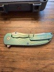 Grimsmo Norseman #6895 Stonewashed Green & Blue