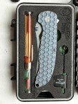 Grimsmo Norseman #2409 Blue Honeycomb Knife