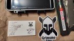 Grimsmo Norseman #1780 Engraved Smooth Titanium Knife