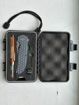 Grimsmo Norseman #2409 Blue Honeycomb Knife
