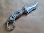 Busse Custom Triceratops Knife, Stonewashed INFI