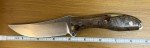 Busse Custom Urban Elmax Fixed Blade Knife