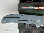 Grimsmo Norseman #2409 Blue Honeycomb Knife