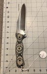 Busse Combat Rib Chisel Knife - Satin INFI Steel