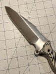 Busse Combat Rib Chisel Knife - Satin INFI Steel