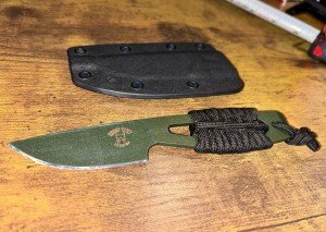 Busse Scrapivore Knife with Mashed Cat Sheath