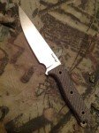 SwampRat Bad Rattitude Knife with Micarta Handles