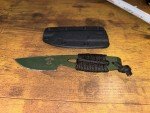 Busse Scrapivore Knife with Mashed Cat Sheath