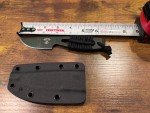 Busse Scrapivore Knife with Mashed Cat Sheath