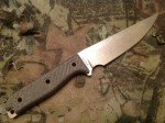 SwampRat Bad Rattitude Knife with Micarta Handles