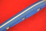 Busse Custom 3.5" Doublecut Bowie Knife Blue/Black
