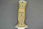 Busse TGLB .25" Comp Finish Knife - Brown/Olive/Black