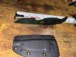 Busse Scrapivore Knife with Mashed Cat Sheath