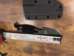 Busse Scrapivore Knife with Mashed Cat Sheath