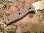 SwampRat Bad Rattitude Knife with Micarta Handles