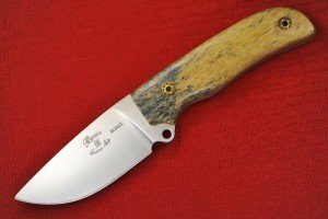 Busse Elmax Lil Smokey Knife with Giraffe Bone Handle