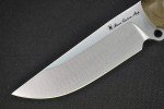 Busse Custom Mean Street Knife with Wormwood Handle