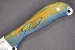 Busse Custom Mountain Duty Knife with Maple Handle