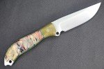 Busse Custom Mean Street Knife with Wormwood Handle