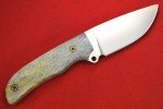 Busse Elmax Lil Smokey Knife with Giraffe Bone Handle