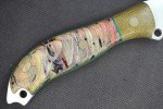 Busse Custom Mean Street Knife with Wormwood Handle
