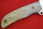 Busse Elmax Lil Smokey Knife with Giraffe Bone Handle