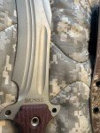 Busse Combat Trough Raider - Maroon Canvas Handle