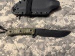 Busse Combat Urban Grudge Knife - Black Finish