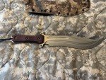 Busse Combat Trough Raider - Maroon Canvas Handle