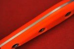 Busse Custom 3.3" Elmax Steak Knife - Orange G10