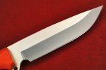 Busse Custom 3.3" Elmax Steak Knife - Orange G10
