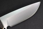 Busse Son of Badger SOB Knife, Curly Oak Handle