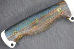 Busse Son of Badger SOB Knife, Curly Oak Handle