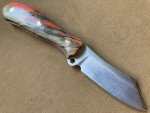 Busse Trustee Warden Knife with Satin Wood Handle