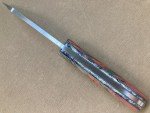 Busse Trustee Warden Knife with Satin Wood Handle