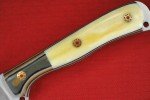 Busse Custom Mean Street Knife with Camel Bone