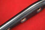 Busse Custom Steak Knife with Black G10 Handle