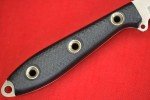 Busse Custom Steak Knife with Black G10 Handle